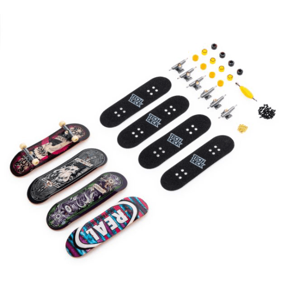 Tech Deck: 96mm Fingerboard 4 Pack Assorted 778988192092