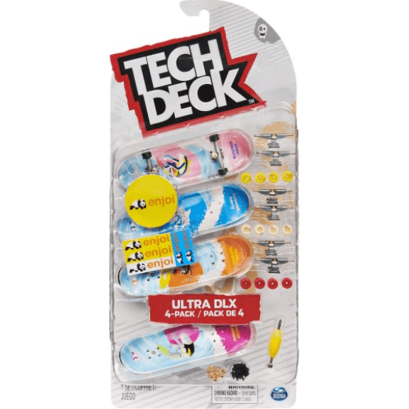 Tech Deck: 96mm Fingerboard 4 Pack Assorted 778988192092