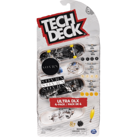 Tech Deck: 96mm Fingerboard 4 Pack Assorted 778988192092