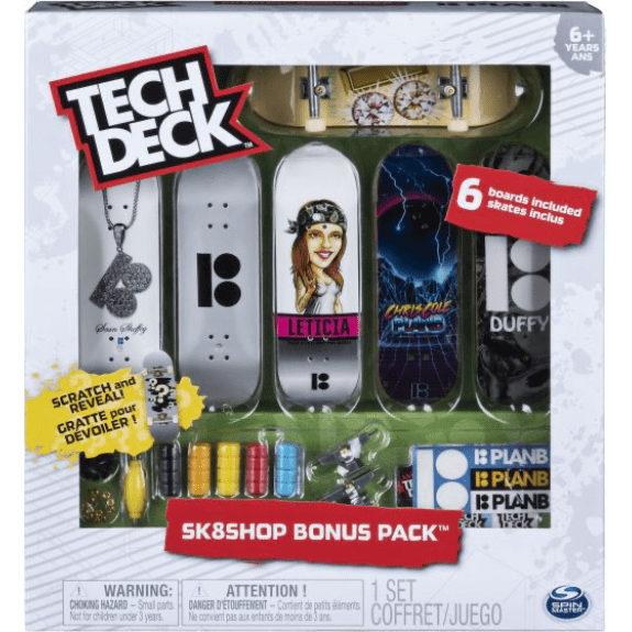 Tech Deck: Sk8shop Bonus Pack Assorted 778988238820