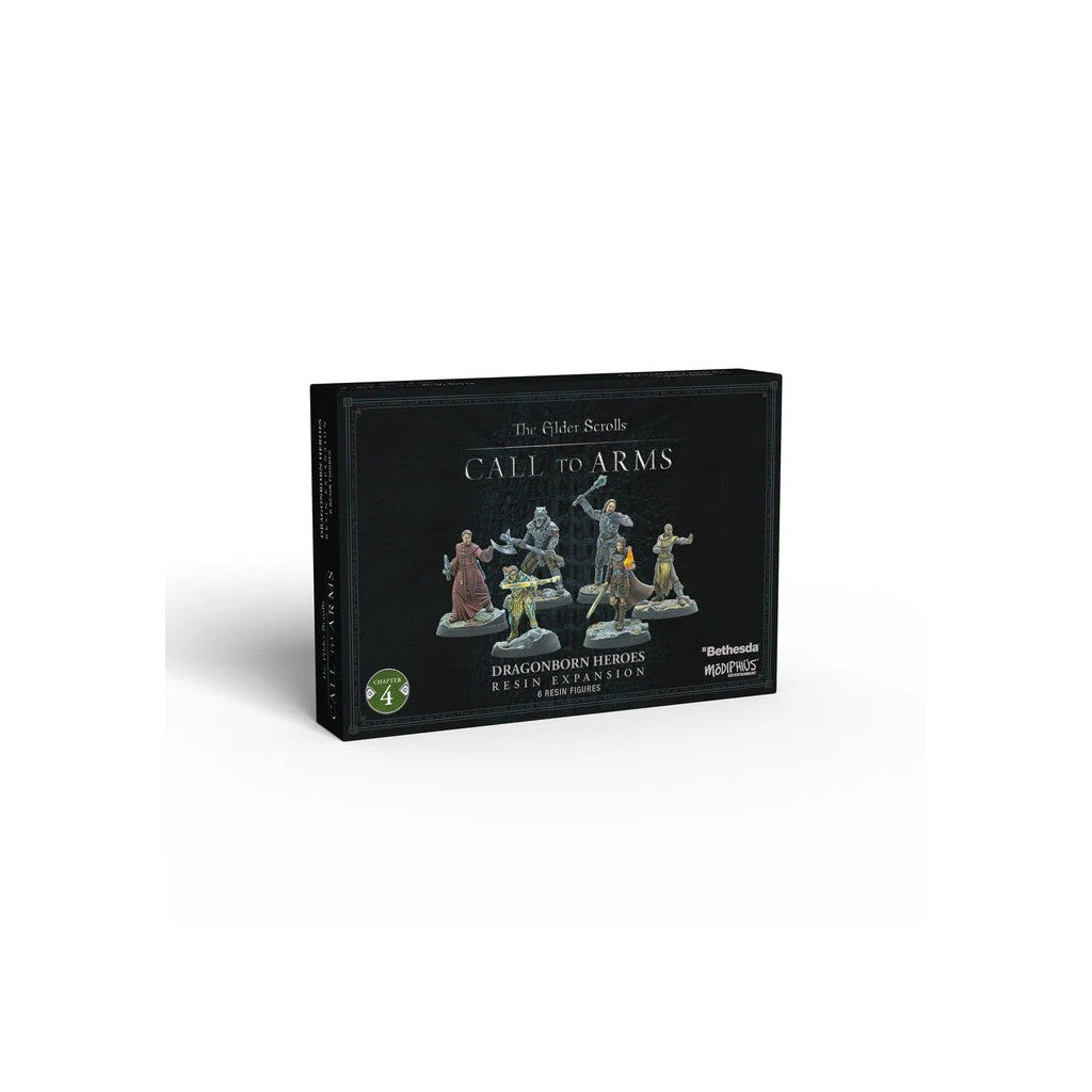 The Elder Scrolls: Call to Arms – Dragonborn Heroes Resin Miniatures