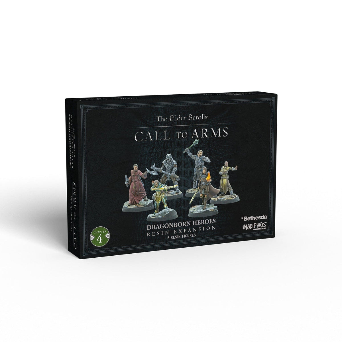 The Elder Scrolls: Call to Arms – Dragonborn Heroes Resin Miniatures