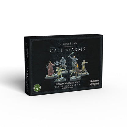 The Elder Scrolls: Call to Arms – Dragonborn Heroes Resin Miniatures