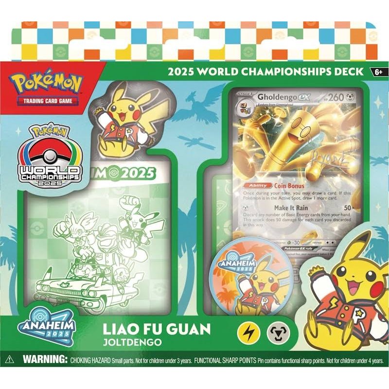 Pokémon TCG: World Championship Decks 2025 196214135376