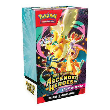 Pokémon TCG: Mega Evolution Ascended Heroes - Booster Bundle (Release Date 24/04/26 - We will Post on the 23rd April) 196214141506