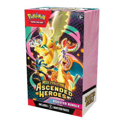 Pokémon TCG: Mega Evolution Ascended Heroes - Booster Bundle (Release Date 24/04/26 - We will Post on the 23rd April) 196214141506