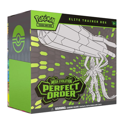 Pokémon TCG: Mega Evolution Perfect Order - Elite Trainer Box (1) (Release Date 27/03/26 - We will Post on the 26th March) 196214152038