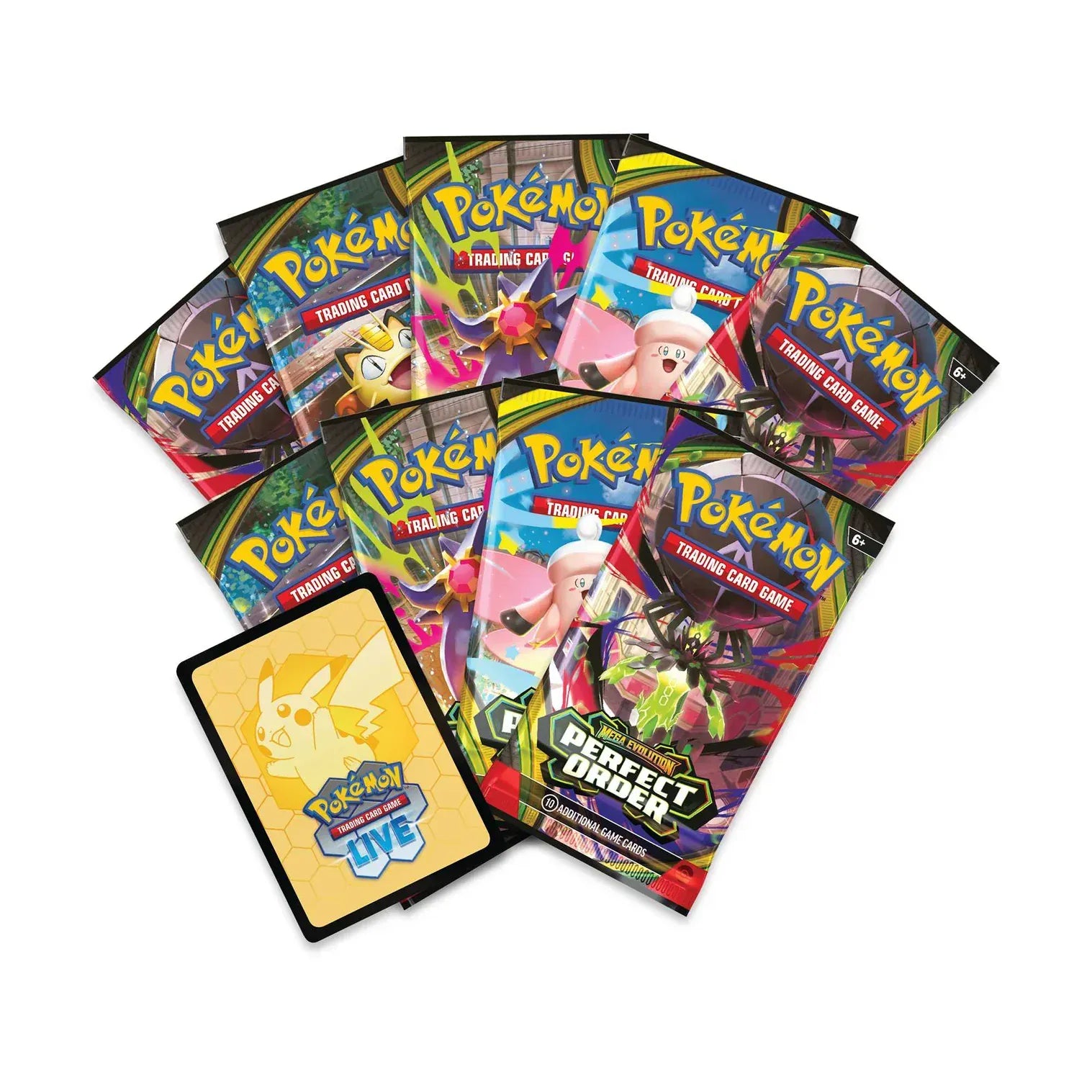 Pokémon TCG: Mega Evolution Perfect Order - Elite Trainer Box (1) (Release Date 27/03/26 - We will Post on the 26th March) 196214152038