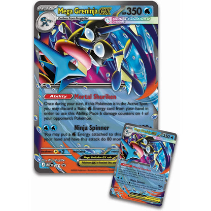 Pokémon TCG: Mega Greninja ex Premium Collection (Release Date 03/07/26 - We will Post on the 2nd July) 0196214155923