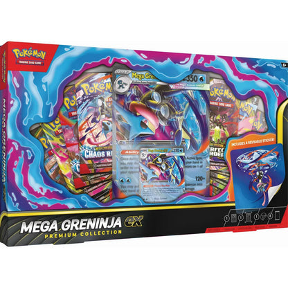 Pokémon TCG: Mega Greninja ex Premium Collection (Release Date 03/07/26 - We will Post on the 2nd July) 0196214155923