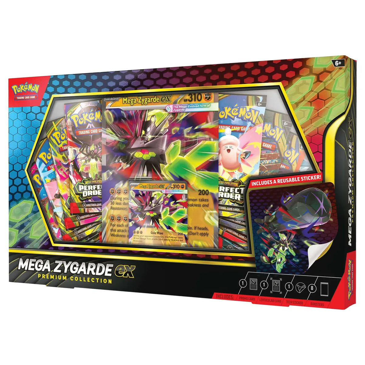 Pokémon TCG: Mega Zygarde ex Premium Collection 0196214153349
