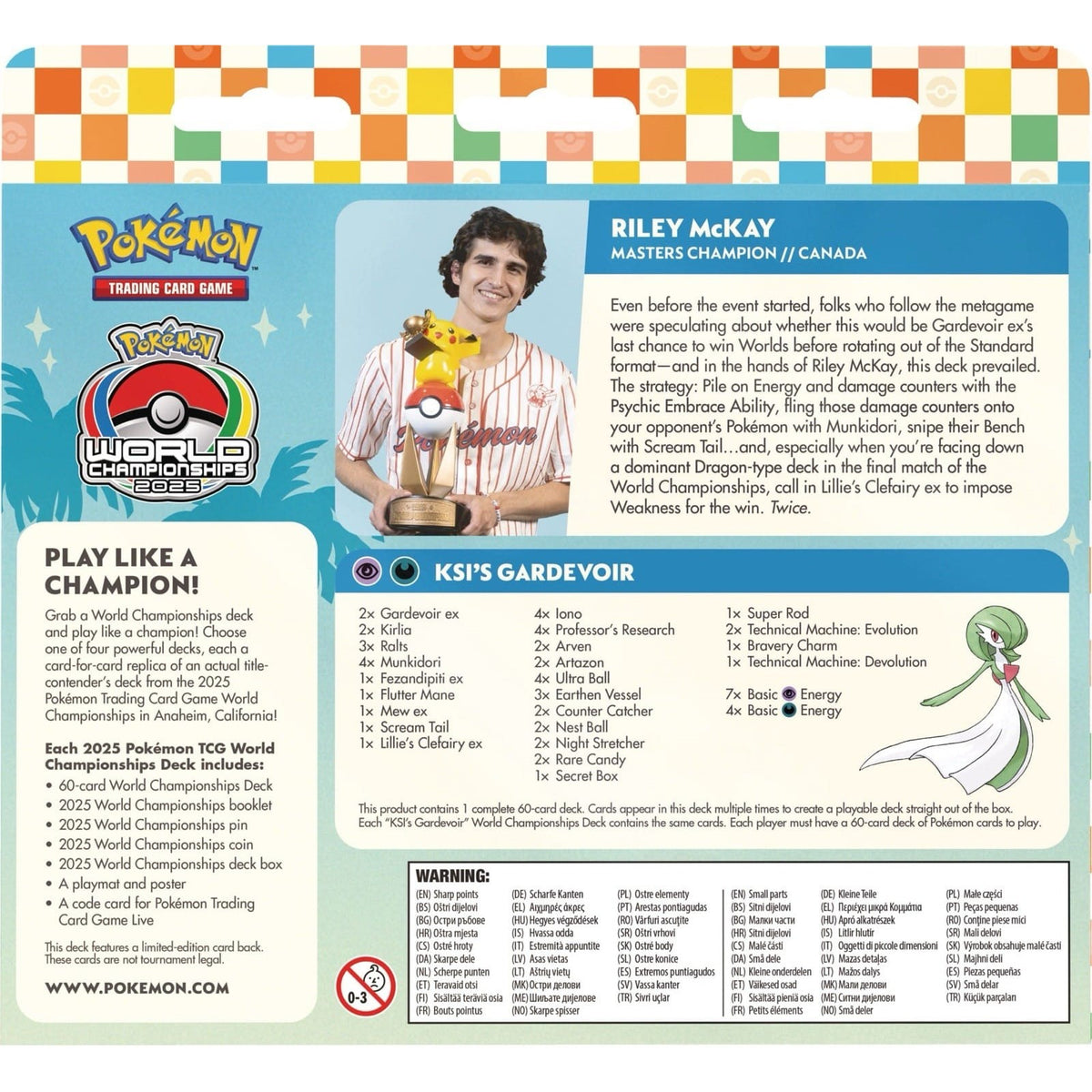 Pokémon TCG: World Championship Decks 2025