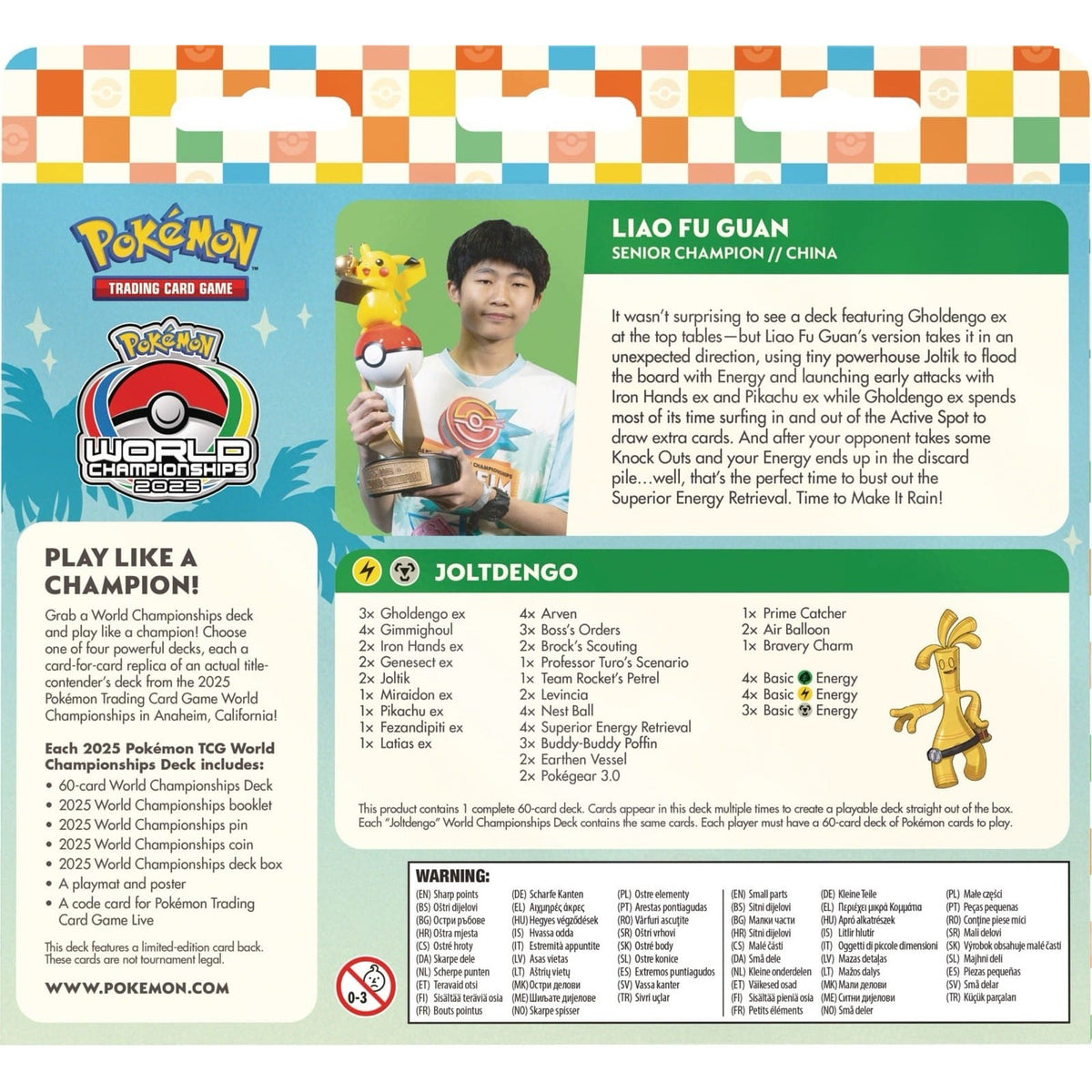 Pokémon TCG: World Championship Decks 2025
