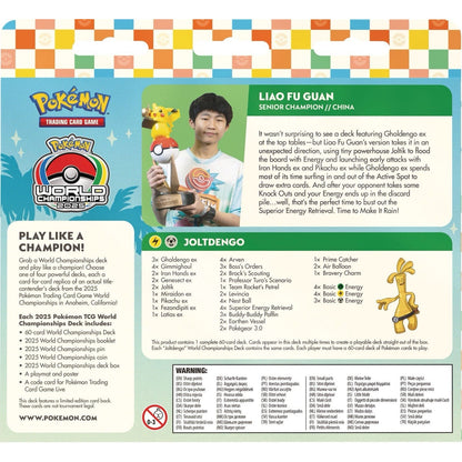 Pokémon TCG: World Championship Decks 2025