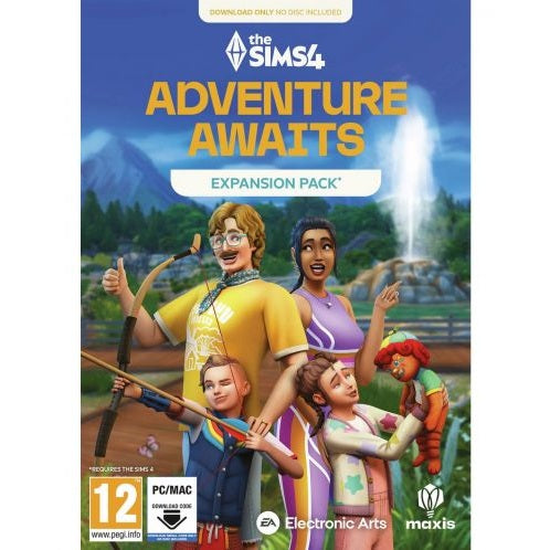 The Sims 4 Adventure Awaits Expansion Pack for PC/Mac (Code in Box)