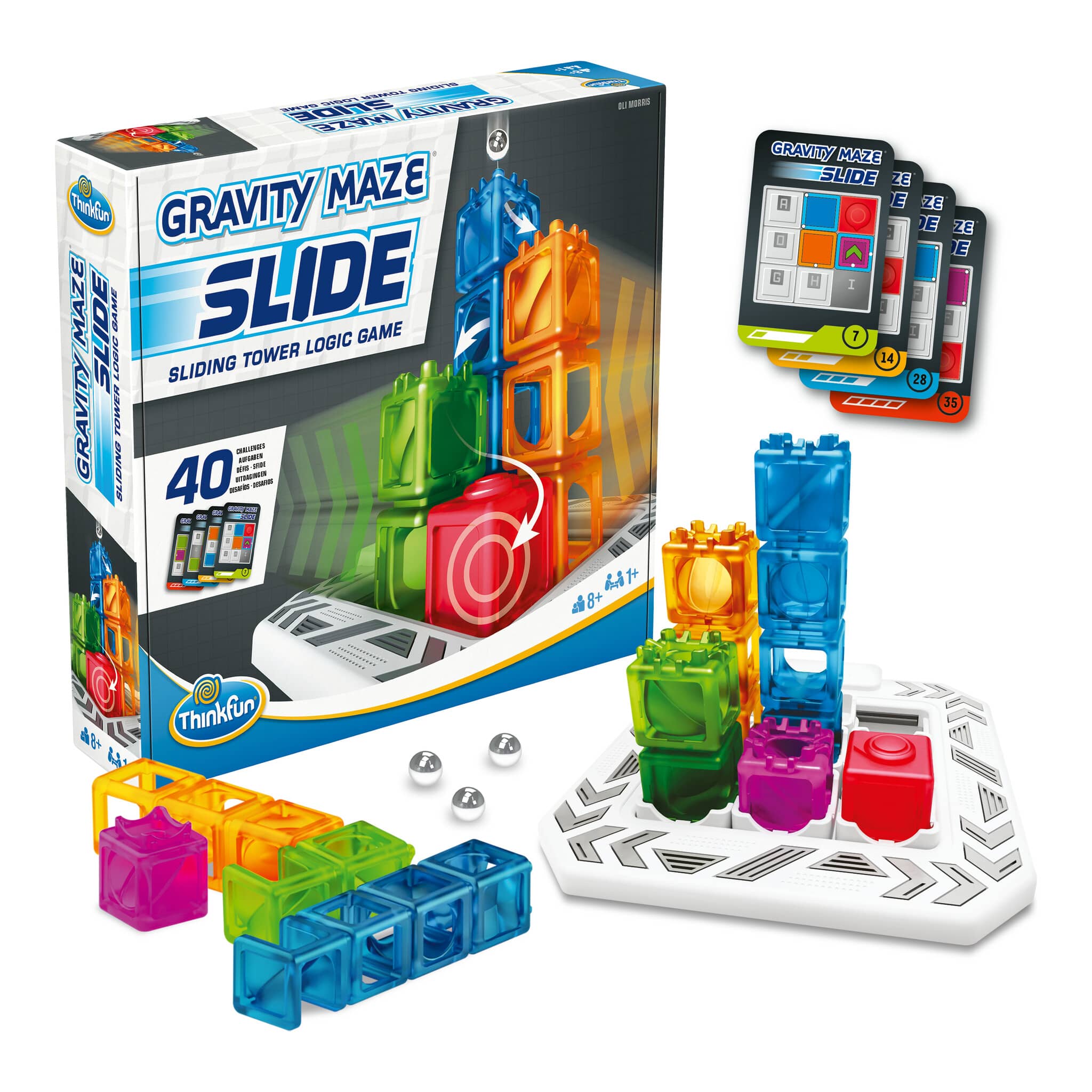 ThinkFun Gravity Maze Slide Logic Game