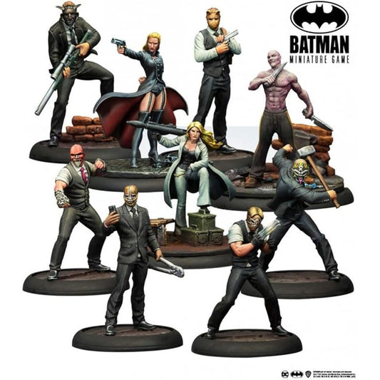 Batman Miniature Organized Crime Pain & Money Miniatures Set 8437013060325
