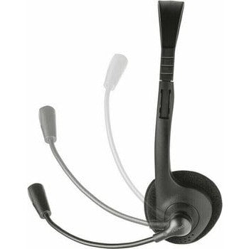 Trust Ziva Chat Wired Stereo Headset with Microphone - Black