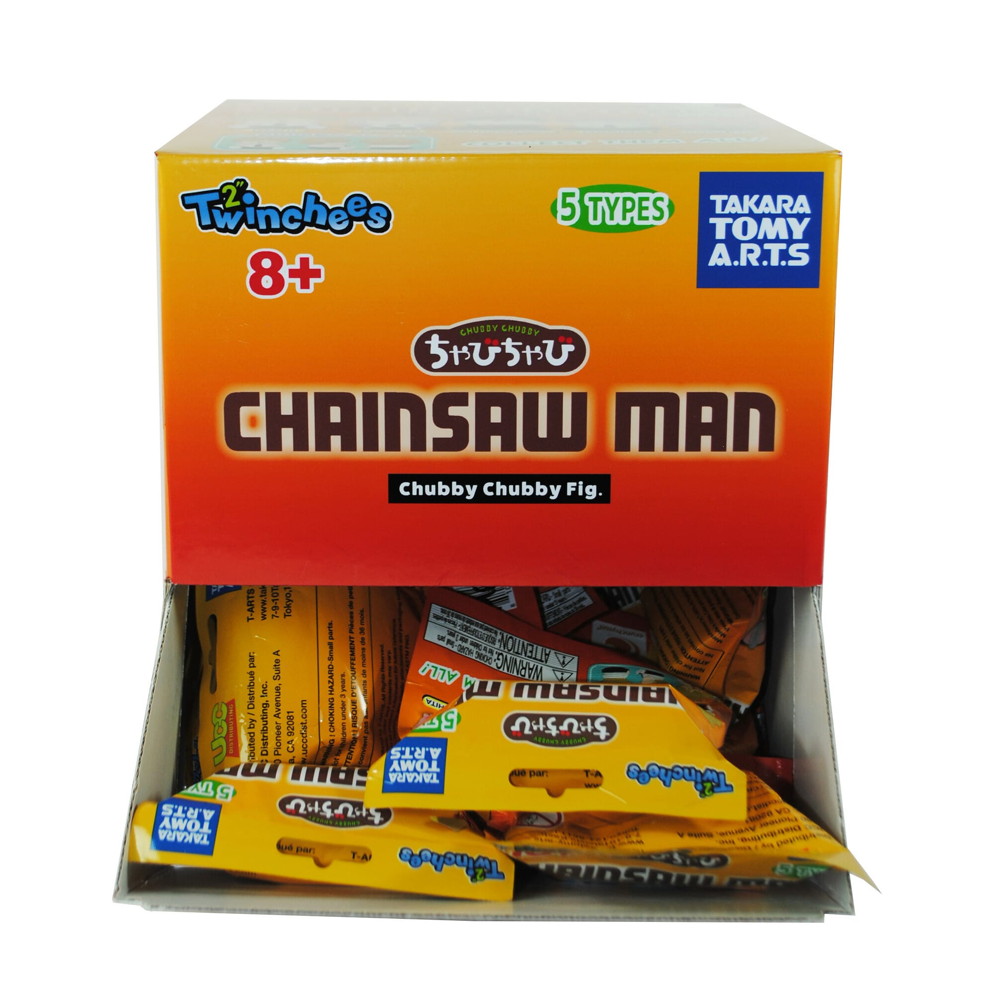 Chainsaw Man Twinchees Chubby Chubby 5cm Figure by Tomy – Mystery Pack (1 Selected at Random) 0810059731400