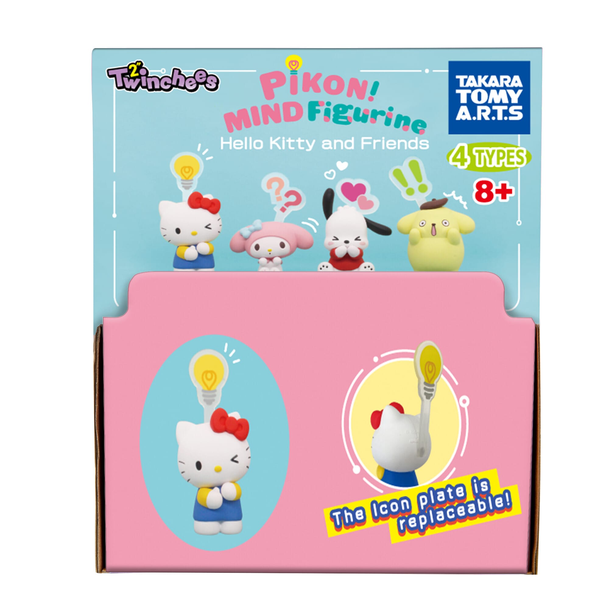 Hello Kitty & Friends Twinchees Pikon Mind 5cm Figure by Tomy – Mystery Pack (1 Selected at Random) 00810059732063