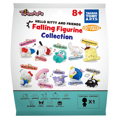 Hello Kitty Twinchees Falling 5cm Figure by Tomy – Mystery Pack (1 Selected at Random) 0810059731622