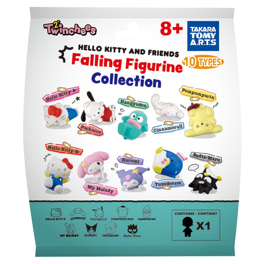 Hello Kitty Twinchees Falling 5cm Figure by Tomy – Mystery Pack (1 Selected at Random) 0810059731622