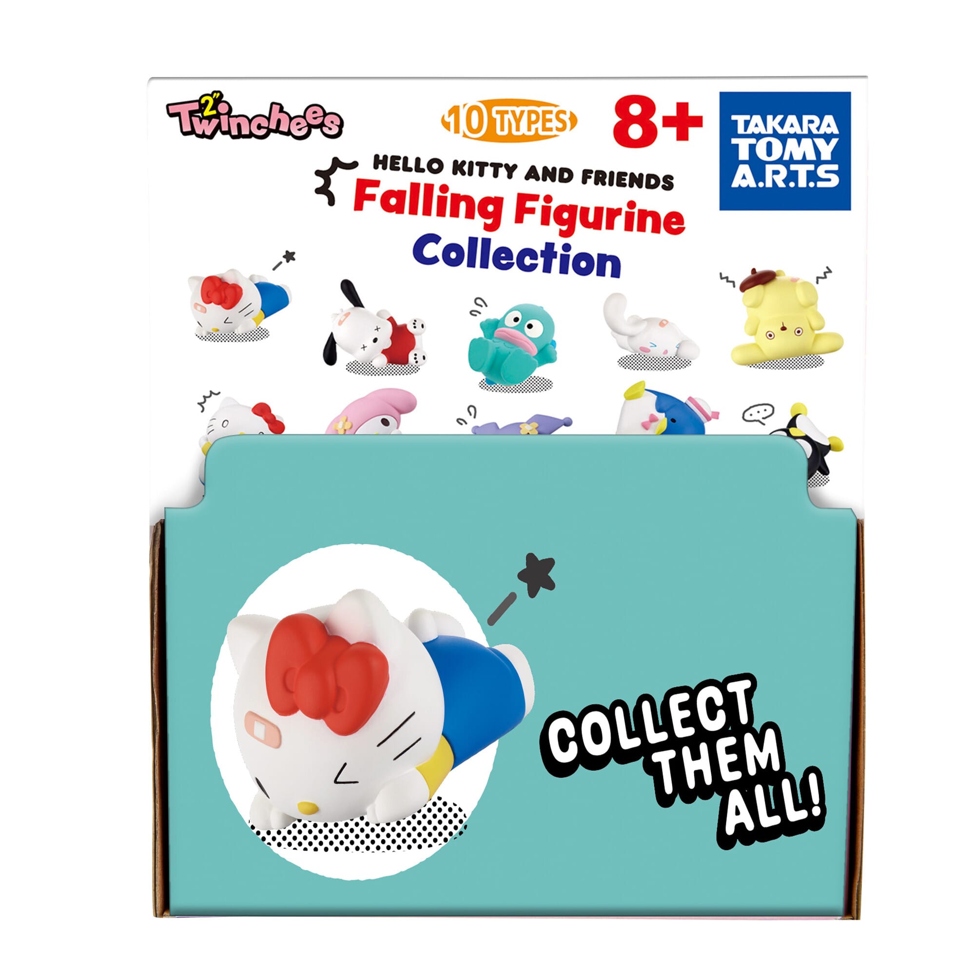 Hello Kitty Twinchees Falling 5cm Figure by Tomy – Mystery Pack (1 Selected at Random) 0810059731622