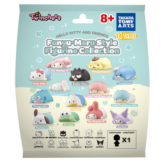 Hello Kitty Twinchees Funyu-Maru 5cm Figure by Tomy – Mystery Pack (1 Selected at Random) 0810059731608