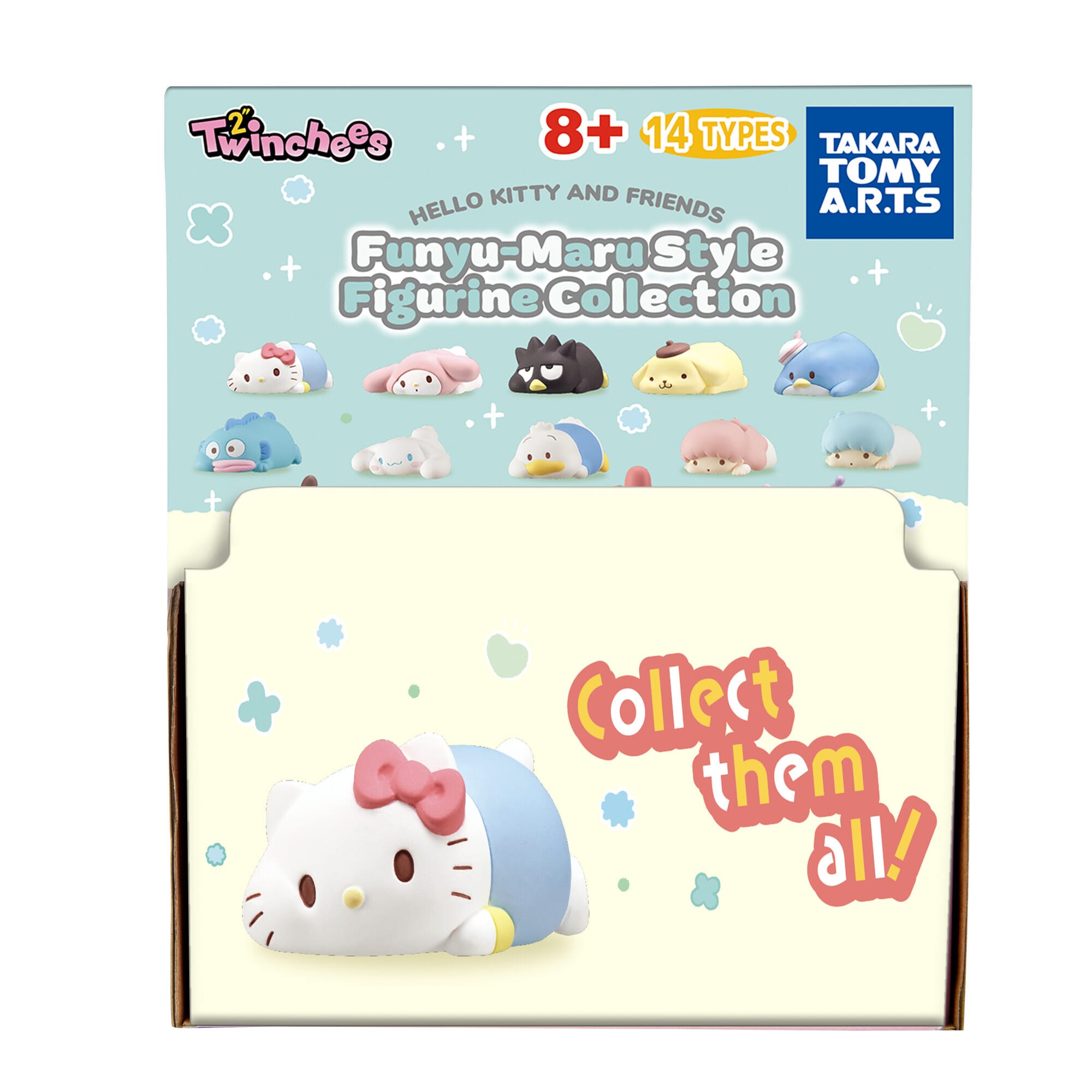 Hello Kitty Twinchees Funyu-Maru 5cm Figure by Tomy – Mystery Pack (1 Selected at Random) 0810059731608