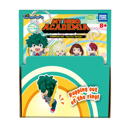 My Hero Academia Twinchees Konnichiwa 5cm Figure by Tomy – Mystery Pack (1 Selected at Random) 00810059732865