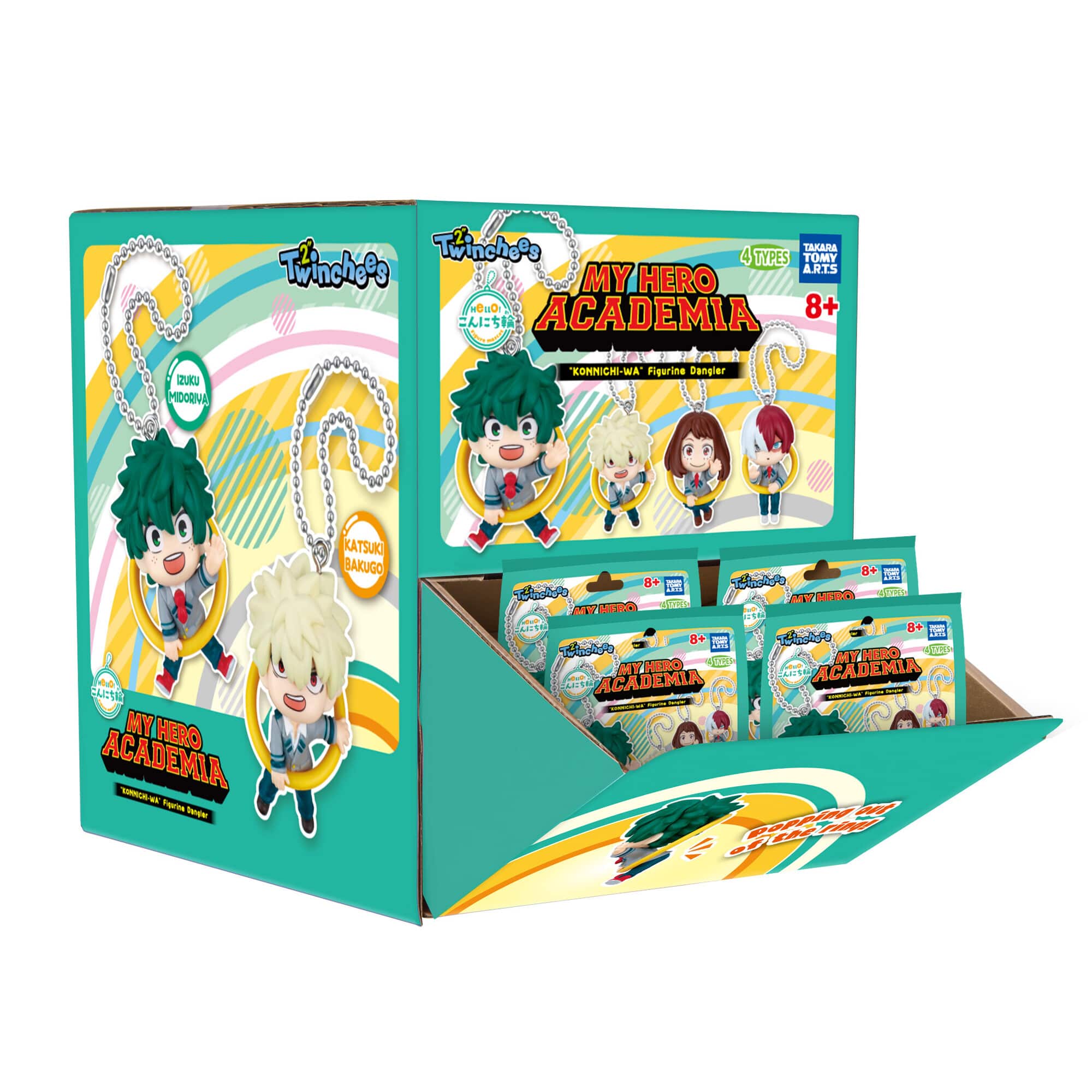 My Hero Academia Twinchees Konnichiwa 5cm Figure by Tomy – Mystery Pack (1 Selected at Random) 00810059732865