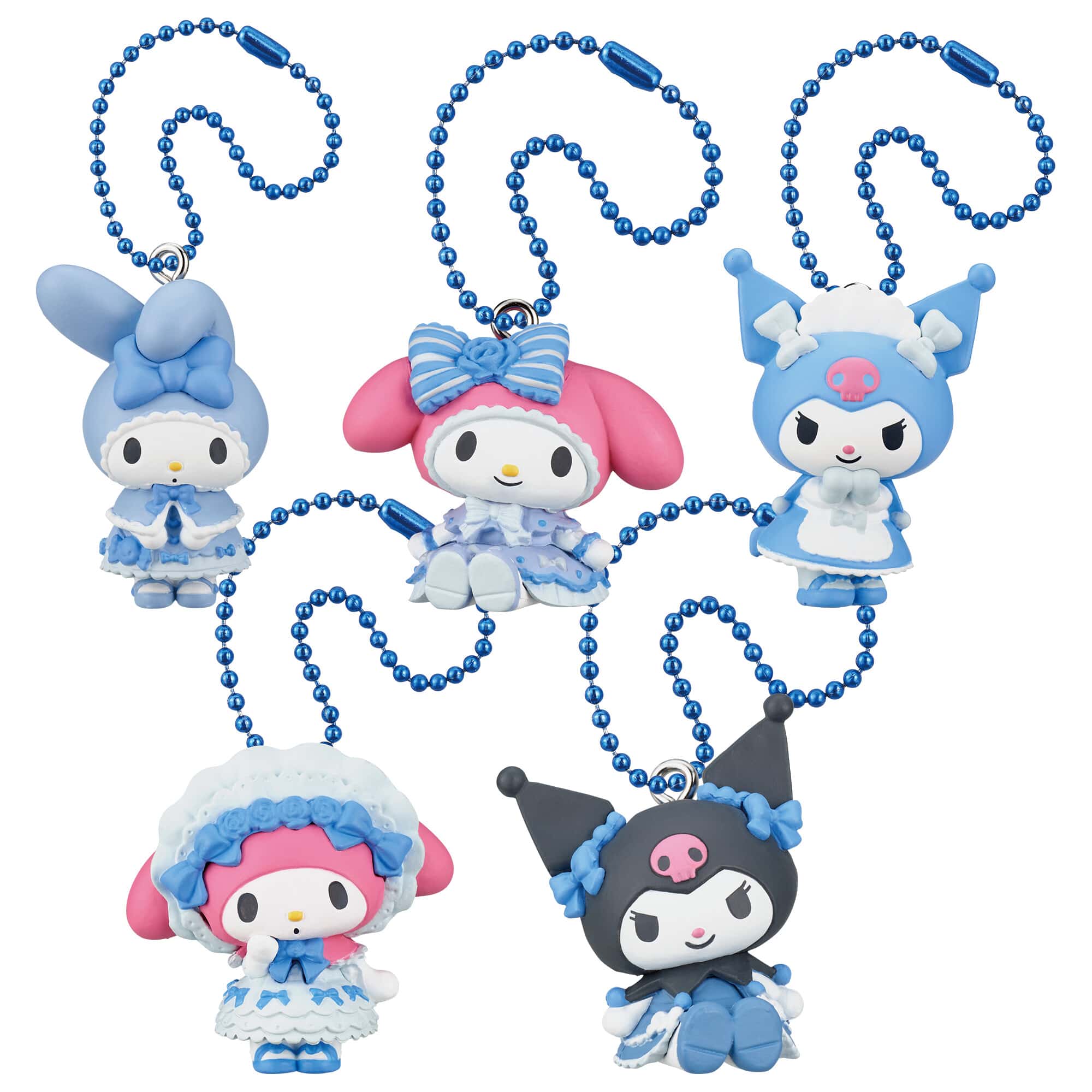 My Melody & Kuromi Twinchees Sweet Lolita 5cm Figure by Tomy – Mystery Pack (1 Selected at Random) 00810059732681