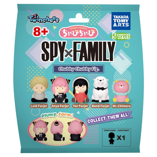 Spy x Family Twinchees Chubby Chubby 5cm Figure by Tomy – Mystery Pack (1 Selected at Random) 0810059731530