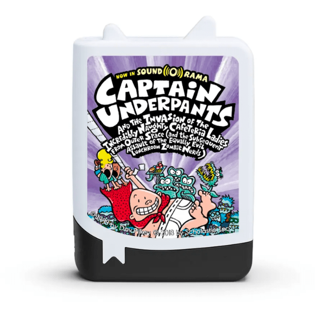 Book Pocket Tonies - Dav Pilkey - Captain Underpants and the Invasion of the Incredibly Naughty Cafeteria Ladies from Outer Space 4251192161062