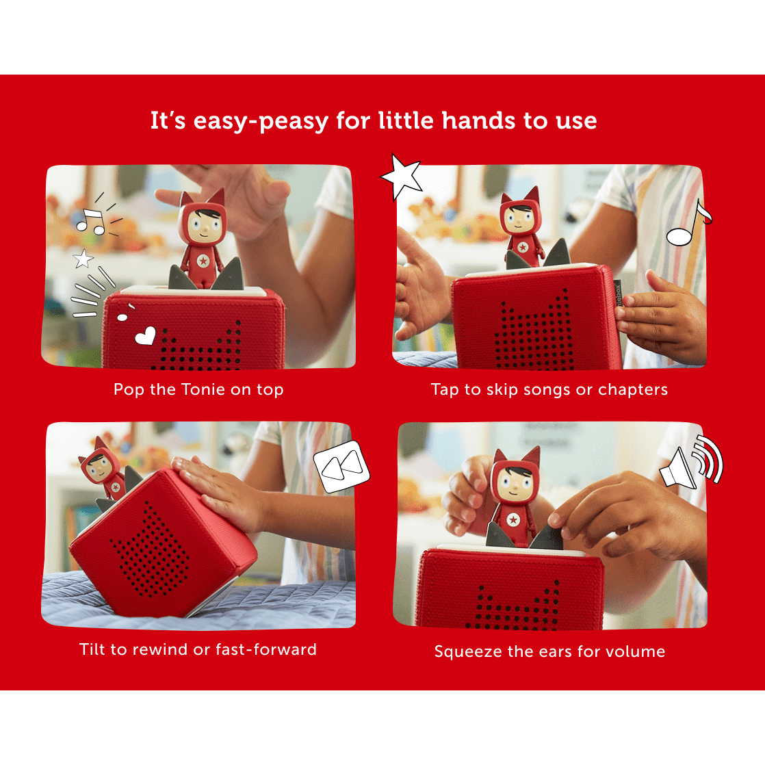 Toniebox Starter Set Red 4251192108821