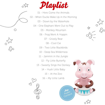 Tonies Audio – Favourite Children's Songs – Animal Songs 4251192130860