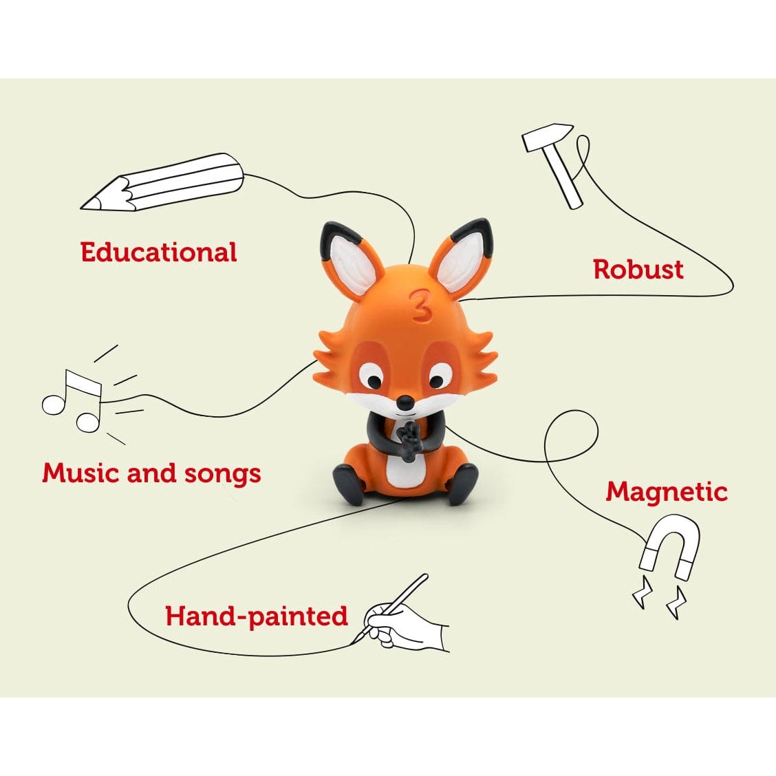 Tonies Audio – Favourite Children's Songs – Counting Songs 4251192128638