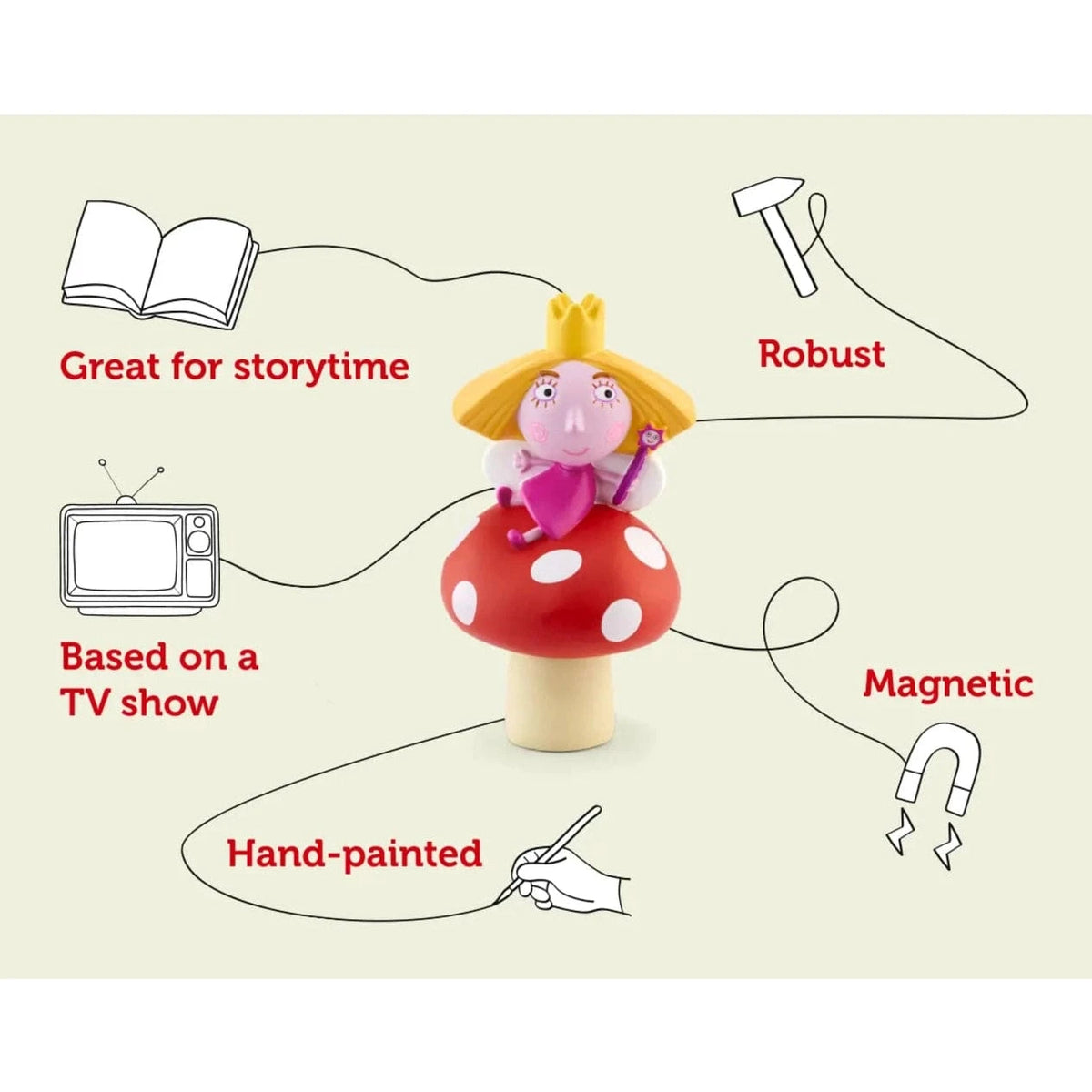 Tonies Figure – Ben and Holly's Little Kingdom - Holly 4251192125804