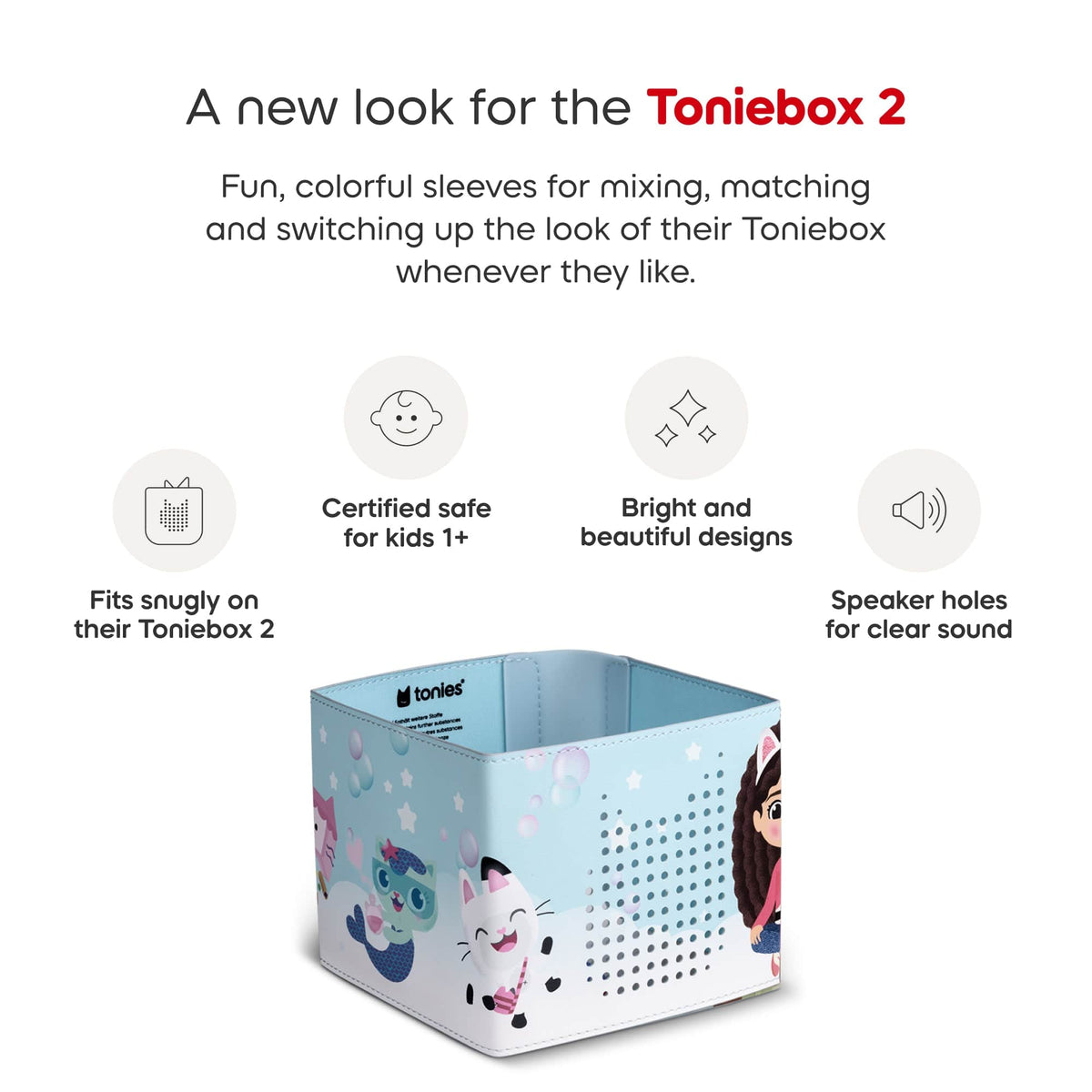 Tonies Gabby's Dollhouse Toniebox 2 Sleeve 4251192170736