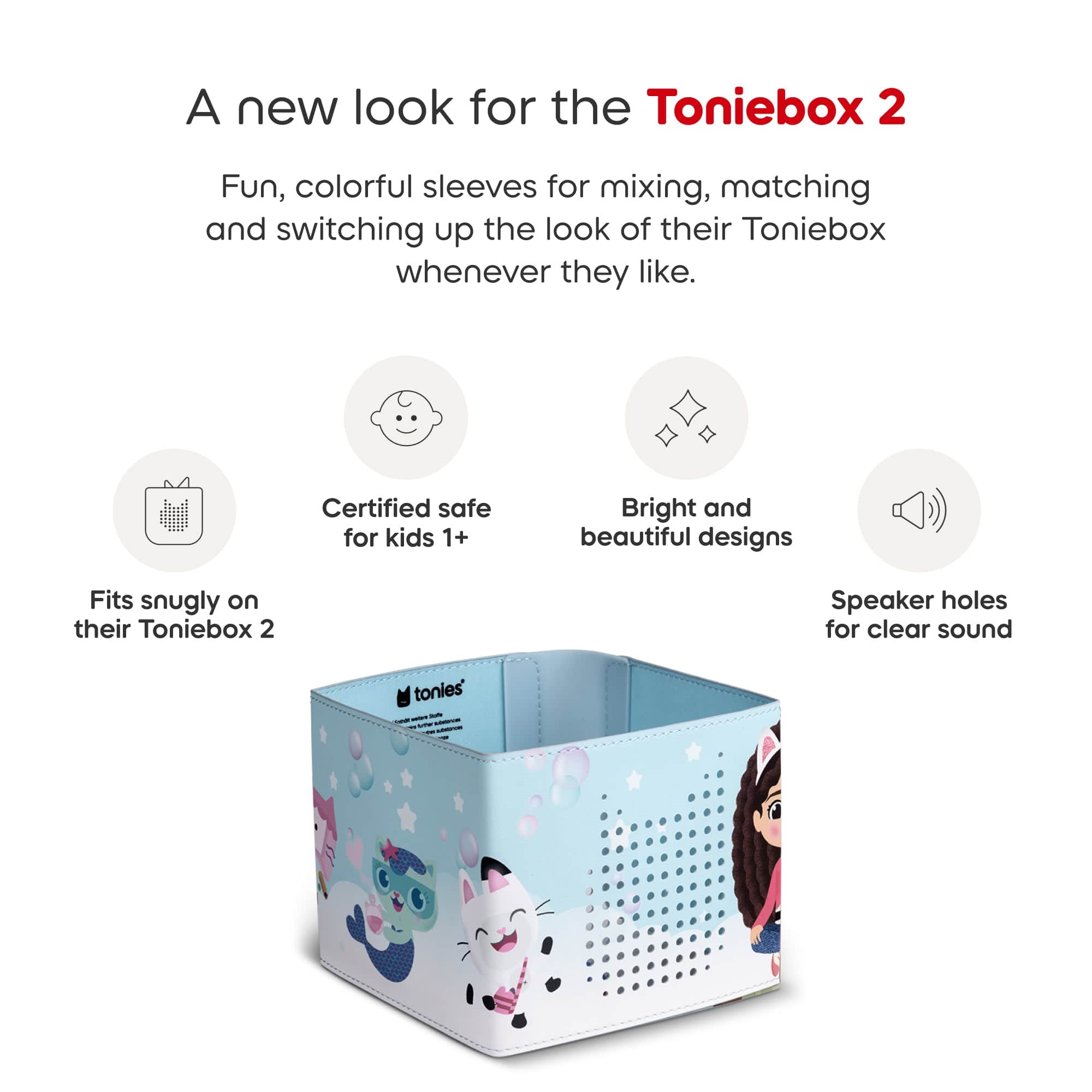 Tonies Gabby's Dollhouse Toniebox 2 Sleeve 4251192170736