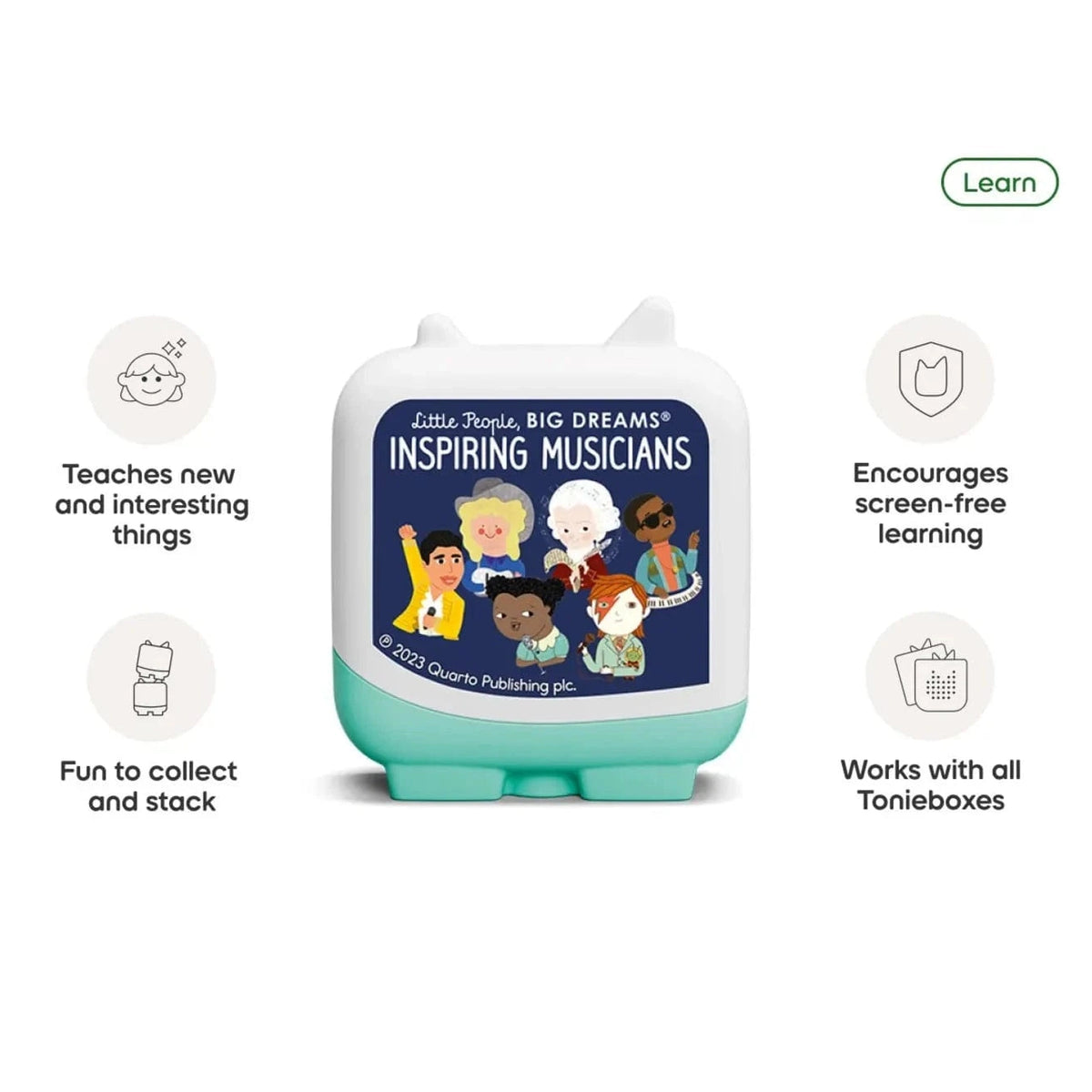 Tonies - Inspiring Musicians Little People, Big Dreams (Available from 20/09/25)