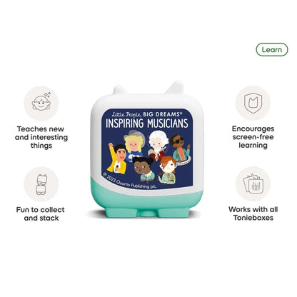 Tonies - Inspiring Musicians Little People, Big Dreams (Available from 20/09/25)