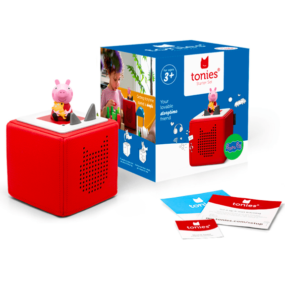 Tonies Toniebox Starter Set Audio Speaker for Kids - Peppa Pig 4251192142030