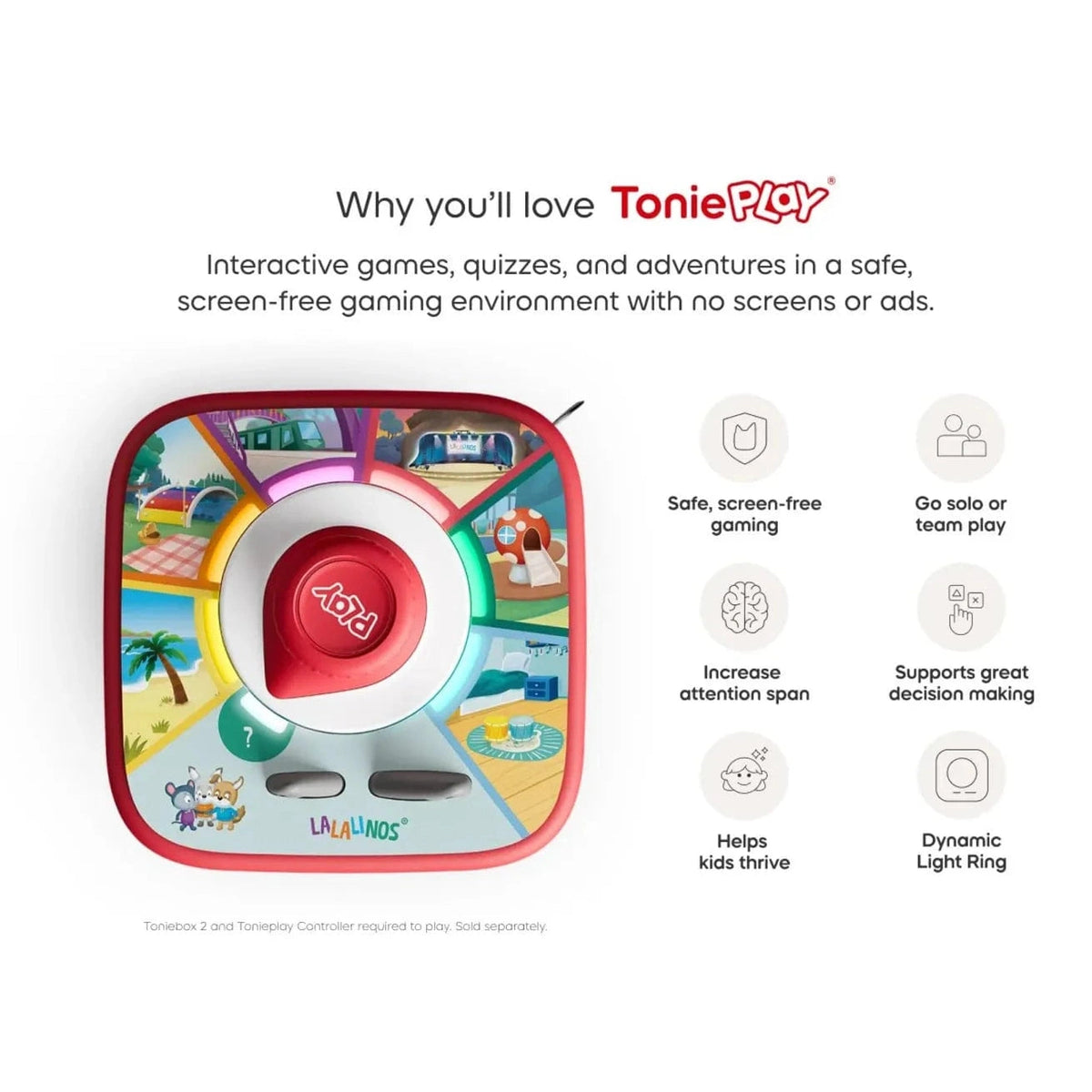 Tonies Tonieplay Lalalinos: Find the Photo Game for Toniebox 2 4251192168467