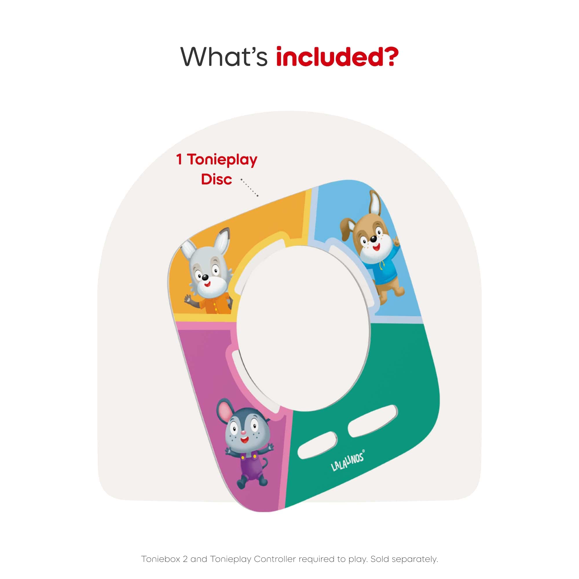 Tonies Tonieplay Lalalinos: Your Day in Bumbaloo! for Toniebox 2 4251192168160