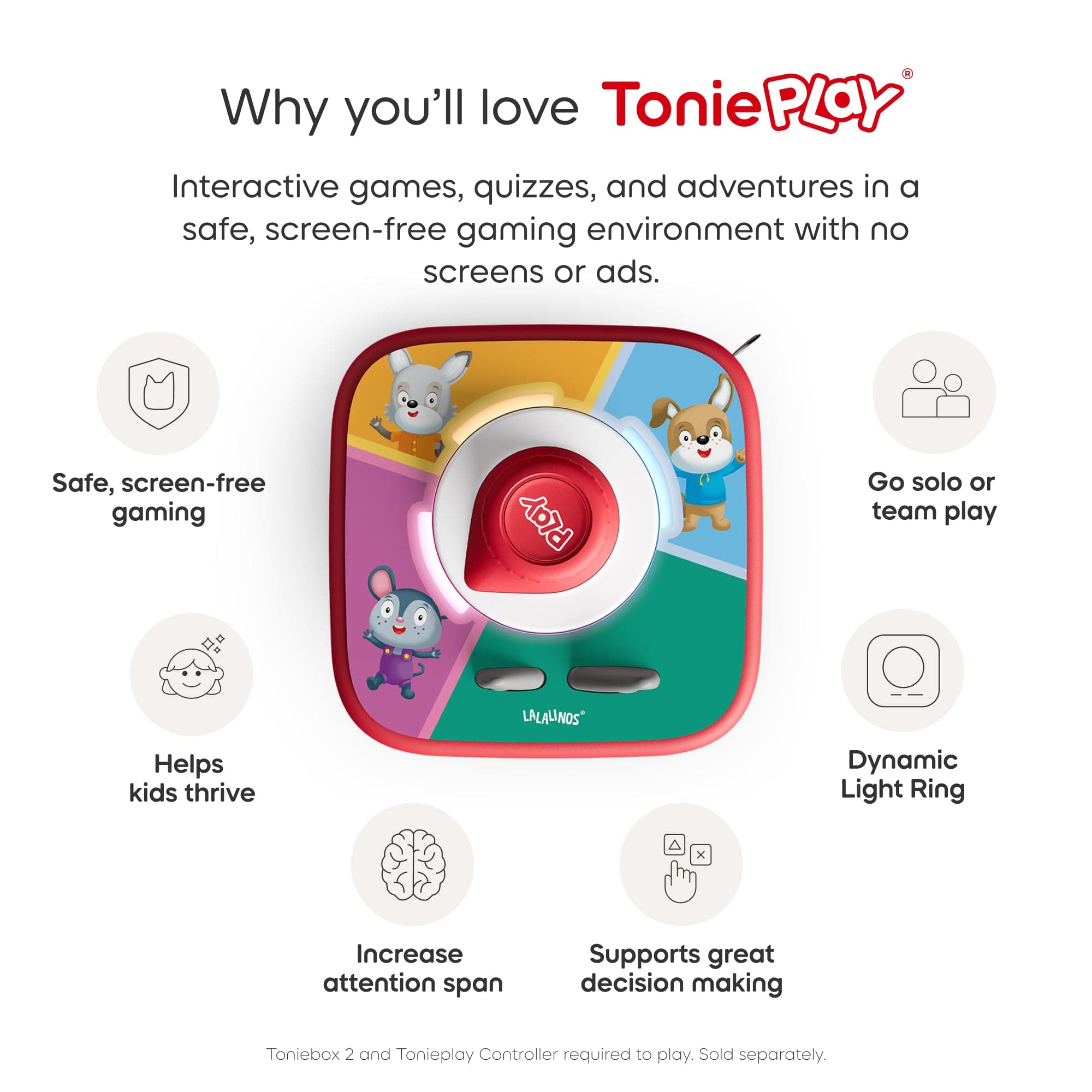Tonies Tonieplay Lalalinos: Your Day in Bumbaloo! for Toniebox 2 4251192168160