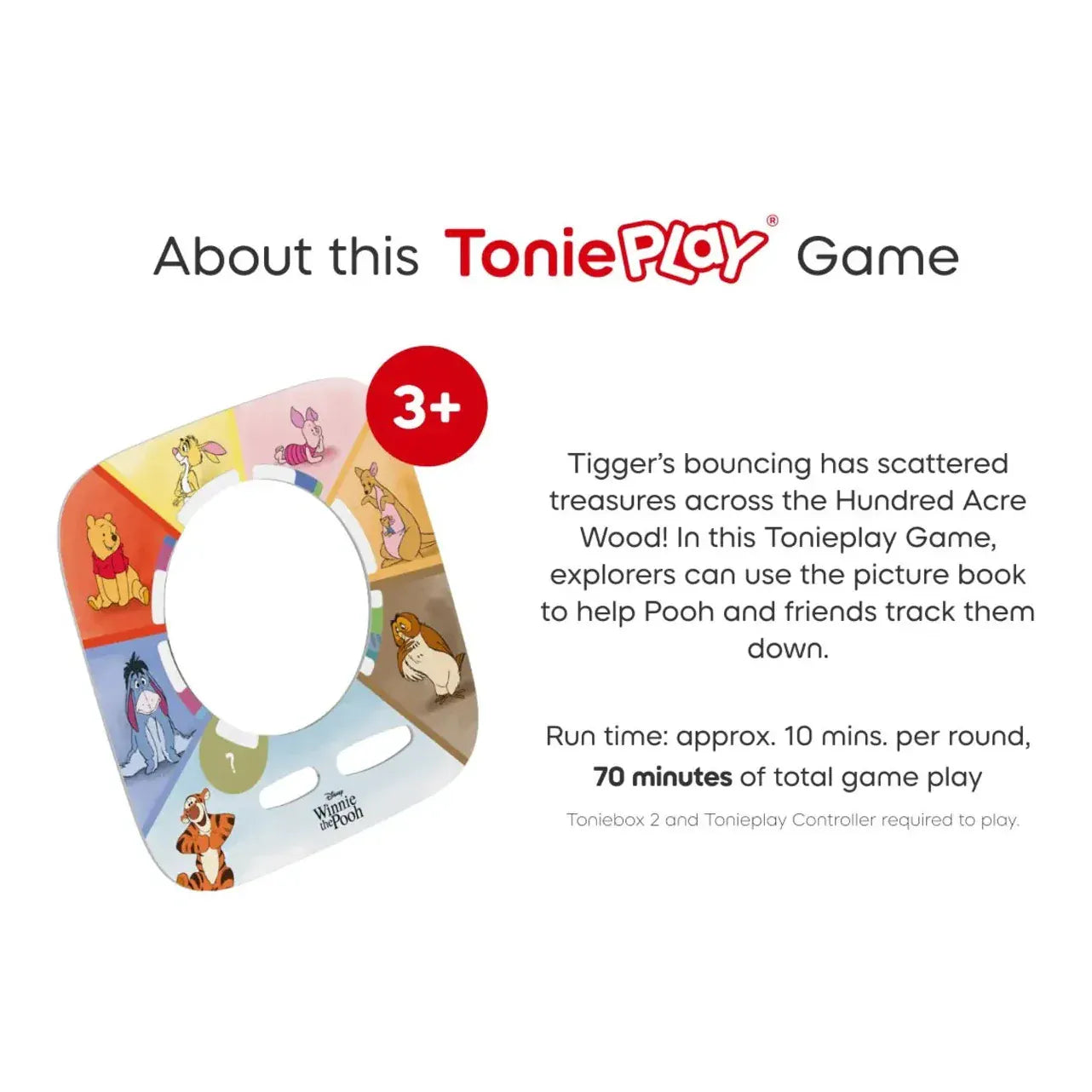 Tonies Tonieplay Winnie the Pooh: Tigger's Mix-Up Fix-Up