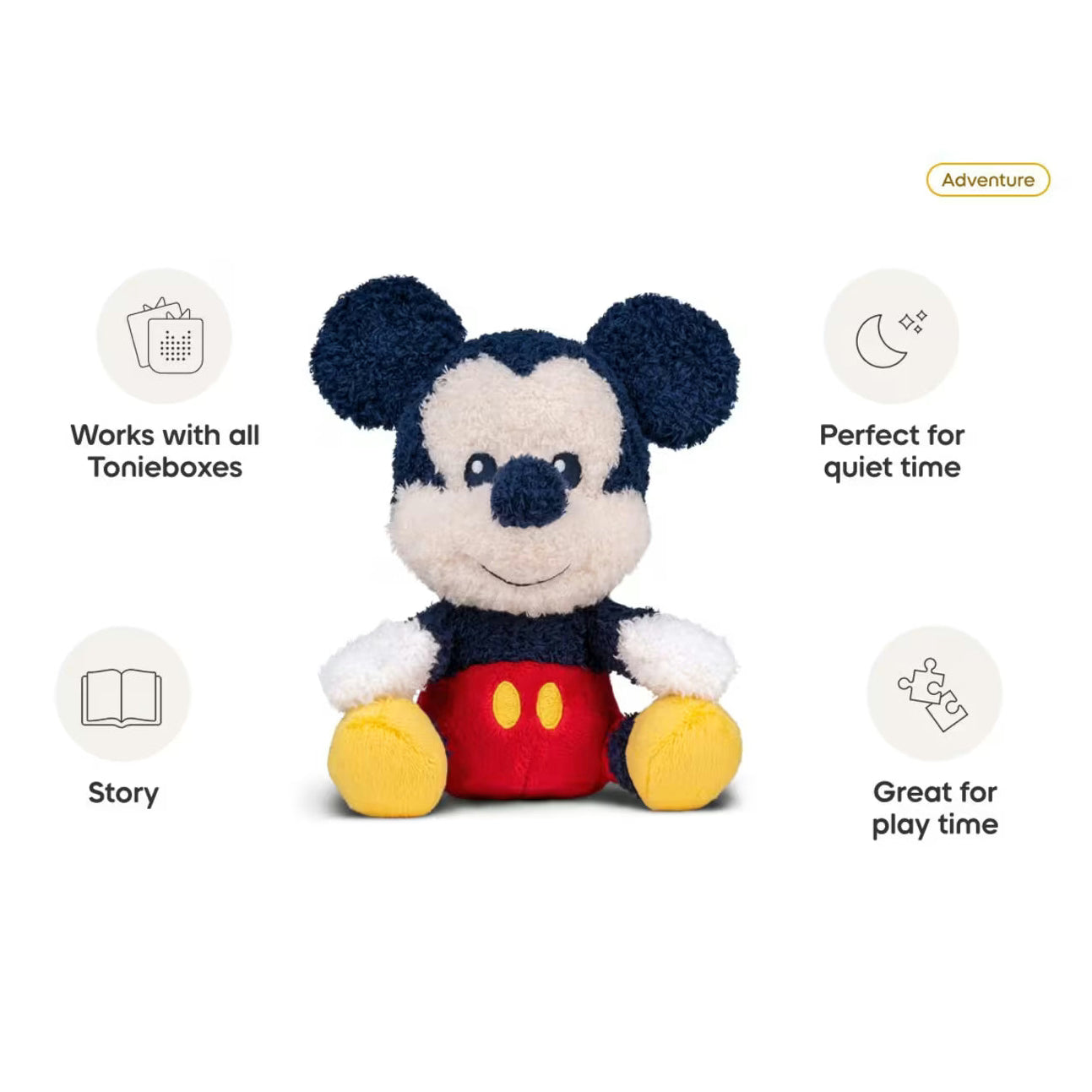 Tonies - Disney Mickey Mouse Cuddle Tonie 4251192175953