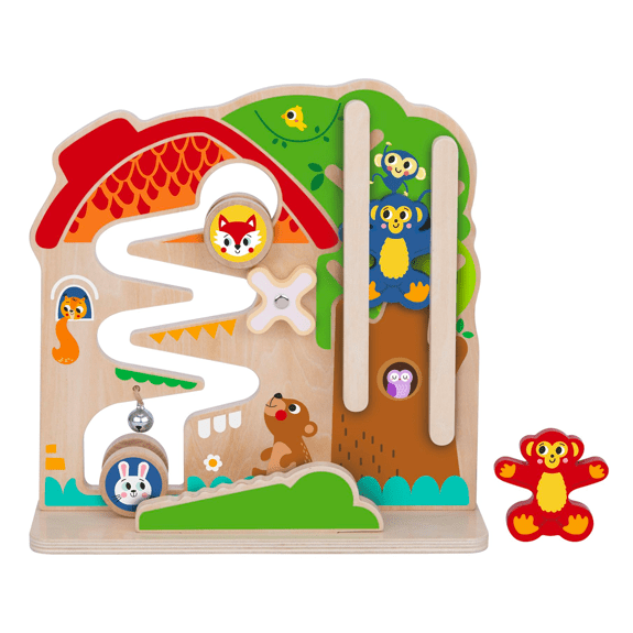 Tooky Toy 2 in 1 Activity Ball Track 6973633373704