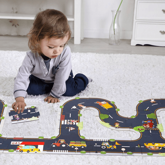 Tooky Toy's Wooden City Road 6972633371649